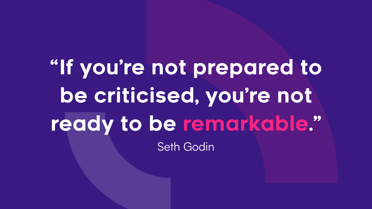 Criticised quote